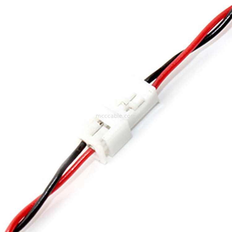 Изготовленная на заказ проводка 2pin JST PH2.0 провода для электрического соединителя дисплея lvds велосипеда