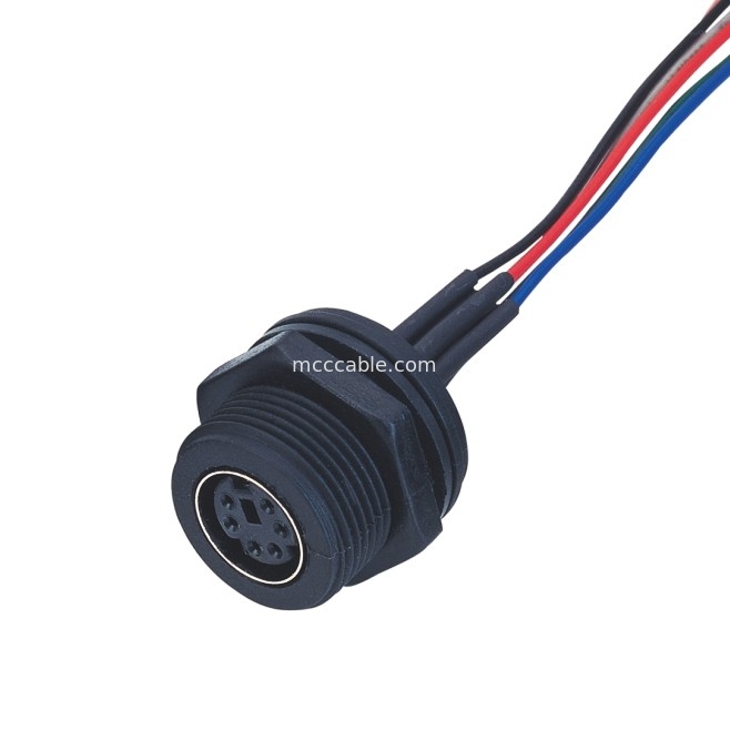 Кабель Din Pin MD WF 6 мини, соединитель дисплея lvds кабеля IP67 прямой Isobus