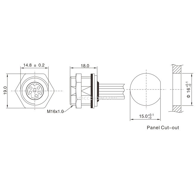 Кабель Din Pin MD WF 6 мини, соединитель дисплея lvds кабеля IP67 прямой Isobus