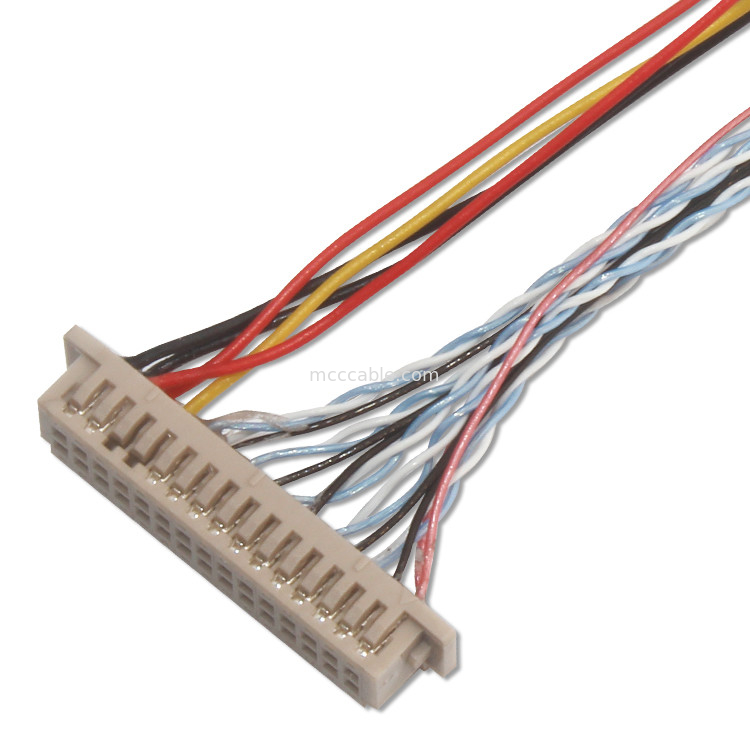 1.25 мм 0,5 мм Lvds Коаксиальный кабель Df13 30ds 1.25 до 20453-240T-03 0,5 мм