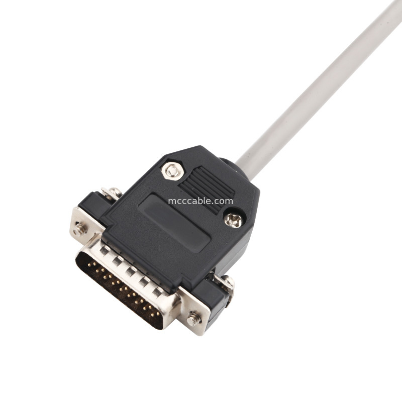 Кабель быстрого хода samtec сборки кабеля сети кабеля H-DB 26P RJ45 8pin держателя панели