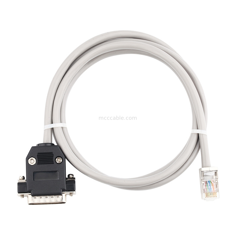 Кабель быстрого хода samtec сборки кабеля сети кабеля H-DB 26P RJ45 8pin держателя панели