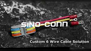 PCT-2-3 3-полюсный жгут проводов с гайкой рычага, 18AWG, обзор быстрого отсоединения