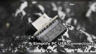 Модернизируйте свой компьютер Передняя панель USB-подключение