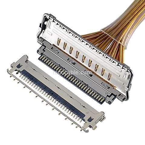 VS II 20846-020T 030T 040T 0,5 мм, микрокоаксиальный соединитель типа горизонтального спаривания