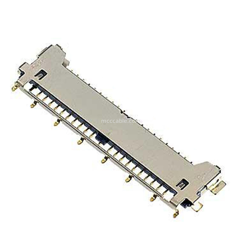 соединитель lvds печатает 40 типу соединителя 20977-040T 040E 01 lvds штыря горизонтальному сопрягая Микро-коаксиальный соединитель