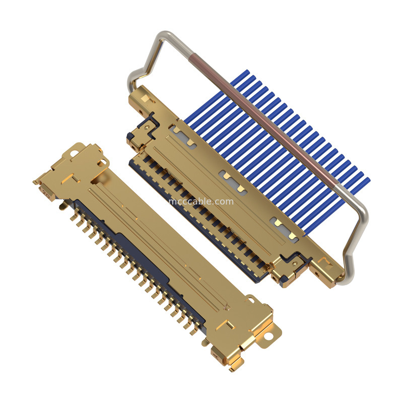 20pin 20453-220T-03 полностью защищенный с многоточечными основаниями для предотвращения утечки EMI