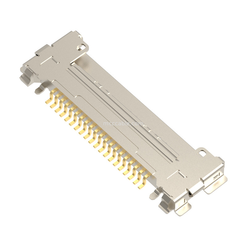 20pin 20633-220T-01S Микрокоаксиальный кабель 0,4 мм, горизонтальный тип соединения с микрокоаксиальным разъемом