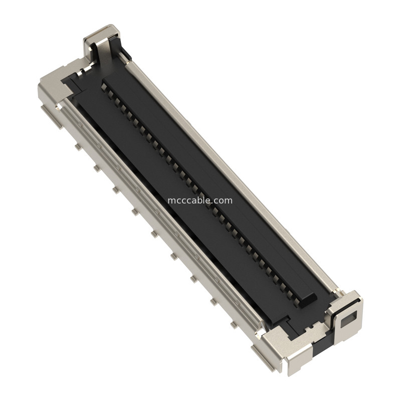 Микрокоаксовый кабель 30P 20878-030T-01 Микрокоаксиальный кабель LVDS с электромагнитным экранированием и механическим блокировкой