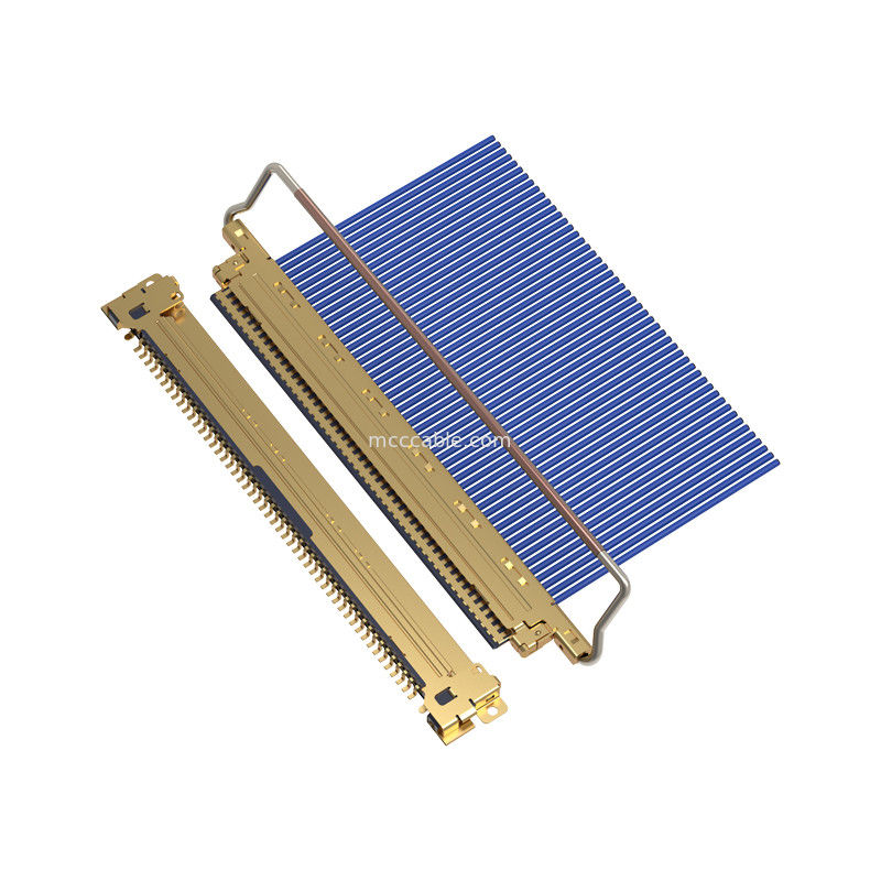 20453-250T-03S 50P 0,5 мм проход Горизонтальный микрокоаксиальный соединитель типа спаривания