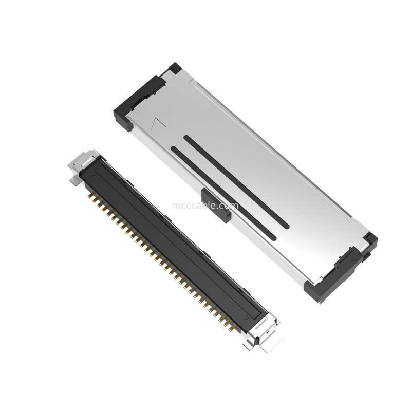 20437-030T-01 Тип горизонтального соединения Микрокоаксиальный соединитель с механическим блокировкой 30Pin 40P 50P 0,4 мм