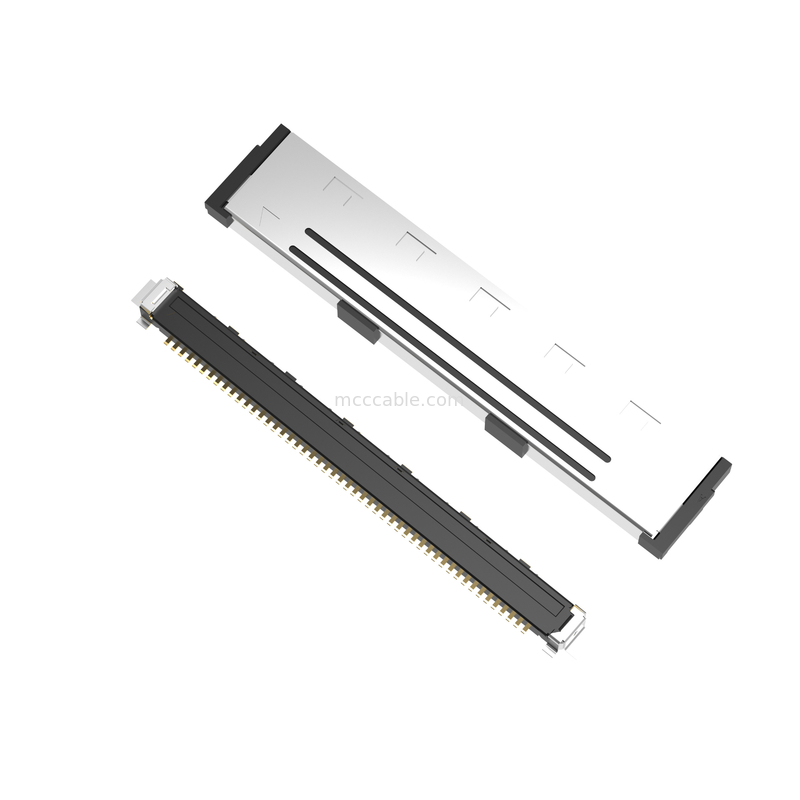 50P Lvds Микрокоаксиальный кабель 20437-050T-01 0,5 мм, вертикальный соединитель типа микрокоаксиального соединения