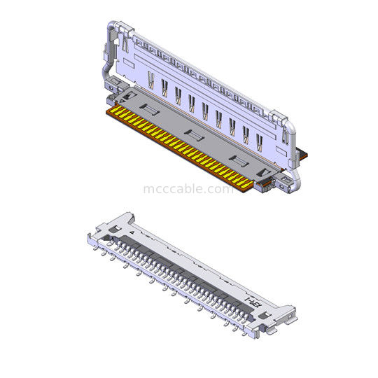 Микрокоаксиальный кабель 20862-040T-01 40P Коннектор FPC с горизонтальным соединением