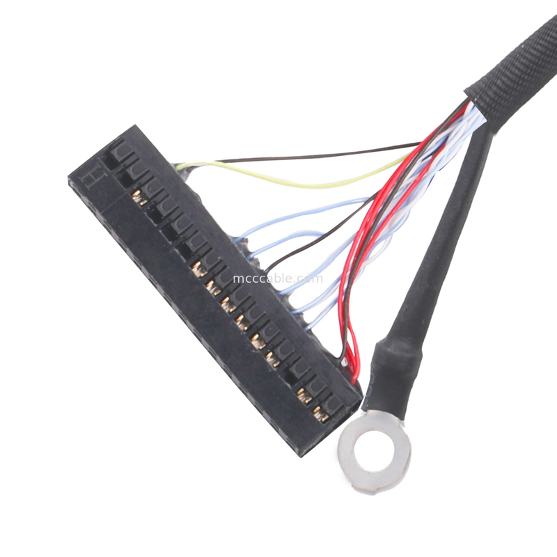 Кабель LVDS EDP Смесь 0,5 мм Коаксиальная кабельная сборка Оригинальное тело