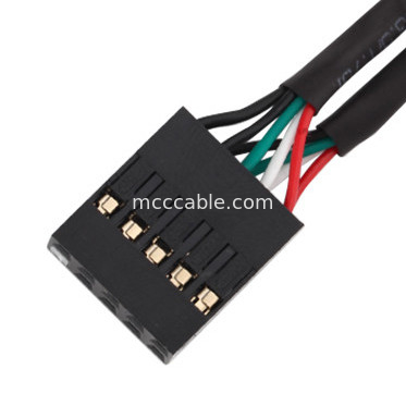 Сборка кабеля JST PHR-5P проводки СИД 28AWG К тангажу SH1.0 5P 1.0mm