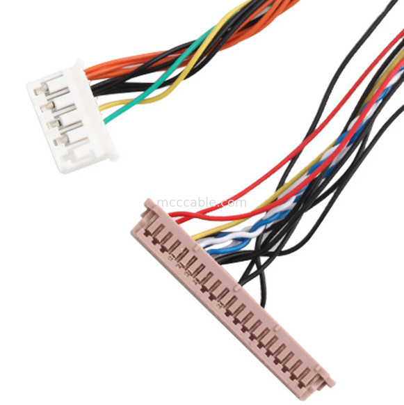 Сборка кабеля 20453-230T ISO14001 Lvds Lcd к PH2.0 PHR-6P 1255H-2
