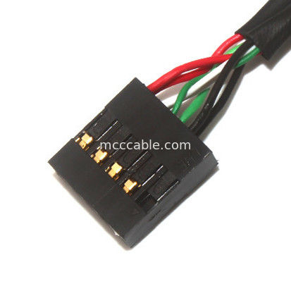 10 длина Molex 22-55-2101 сборки кабеля 150mm Molex тангажа Pin 30AWG 2.54mm
