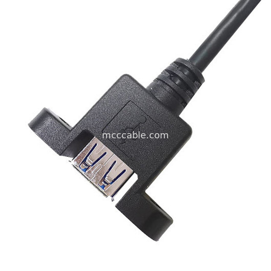 Держатель панели USB 3,0 x2 к проводке провода материнской платы заголовка 20 Pin изготовленной на заказ