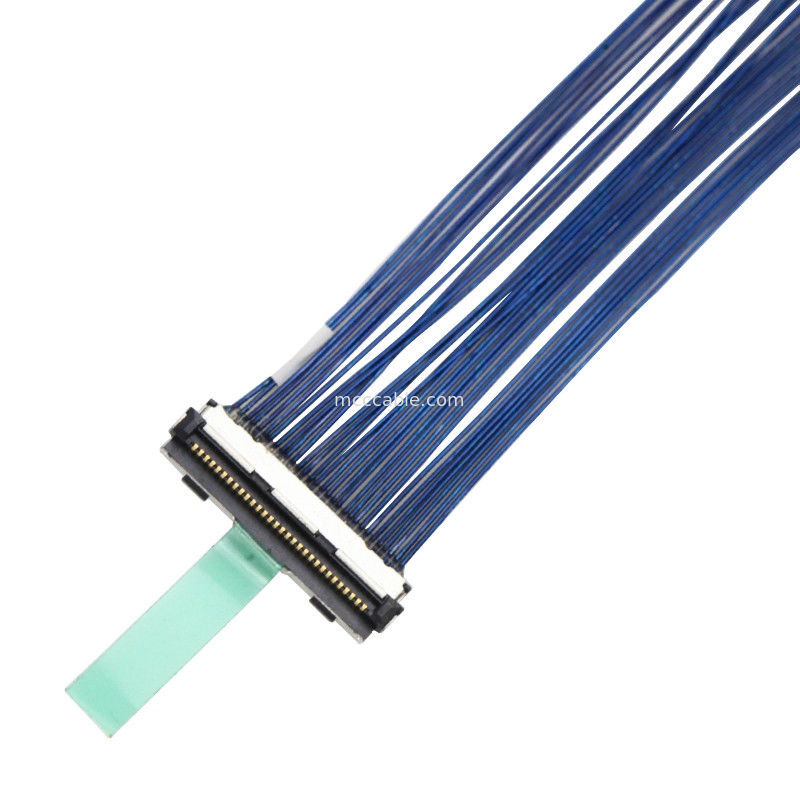 коаксиальный кабель DF80D-30P-0.5SD Lvds коаксиального кабеля  30P тангажа 0.5mm микро-