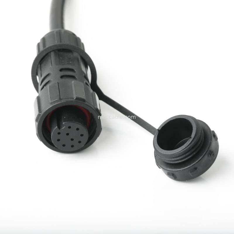 IP67 водонепроницаемый разъем M16 женский к SH1.0 9P UL 2464 28AWG*4PR+AEB кабель ROHS