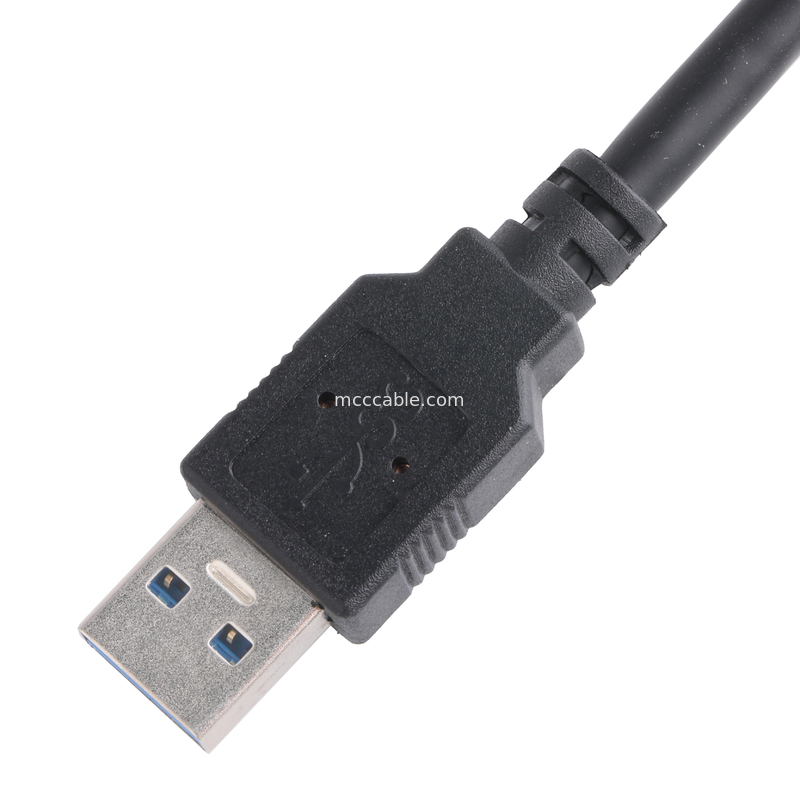 Черный цвет 5 Гбит / с USB 3.0 к USB Micro B длина кабеля зарядки настройка Rohs