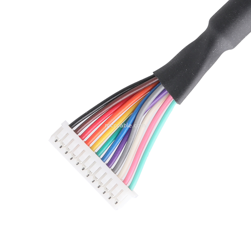 MX1.25-12P Lvds Кабельная сборка HSGWP/N 1025-H-12P-N-HF UL20276 28AWG*12C OD 5,5 мм