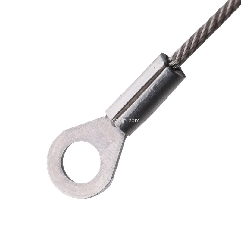 Гибкие проволочные кабели из нержавеющей стали, пробитые проволочные канаты безопасности, проводники и другие приложения