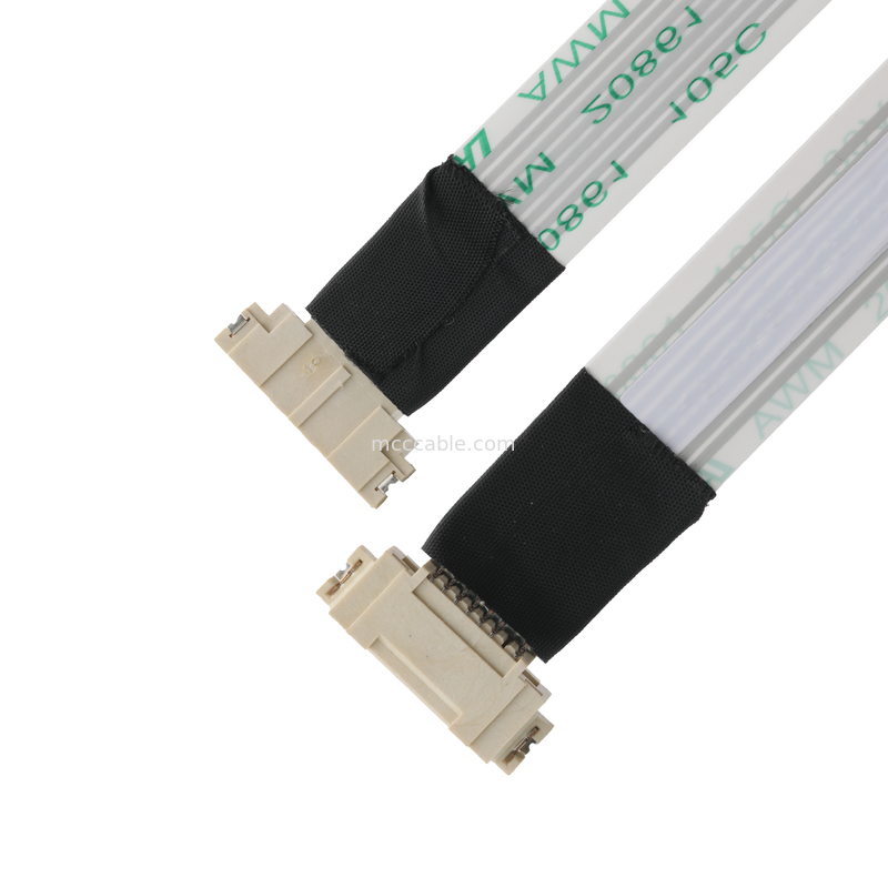 ROHS FFP/FPC 6Pin Белый IS100-L08T-C46-C до HS100-L08N-N62 Черный пич 1,0 мм OEM/ODM