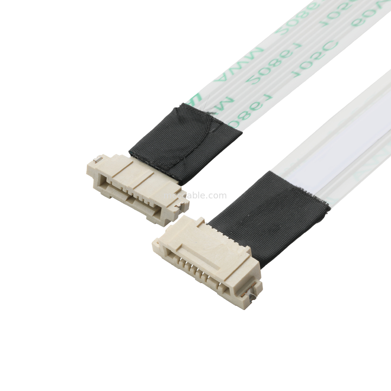 ROHS FFP/FPC 6Pin Белый IS100-L08T-C46-C до HS100-L08N-N62 Черный пич 1,0 мм OEM/ODM