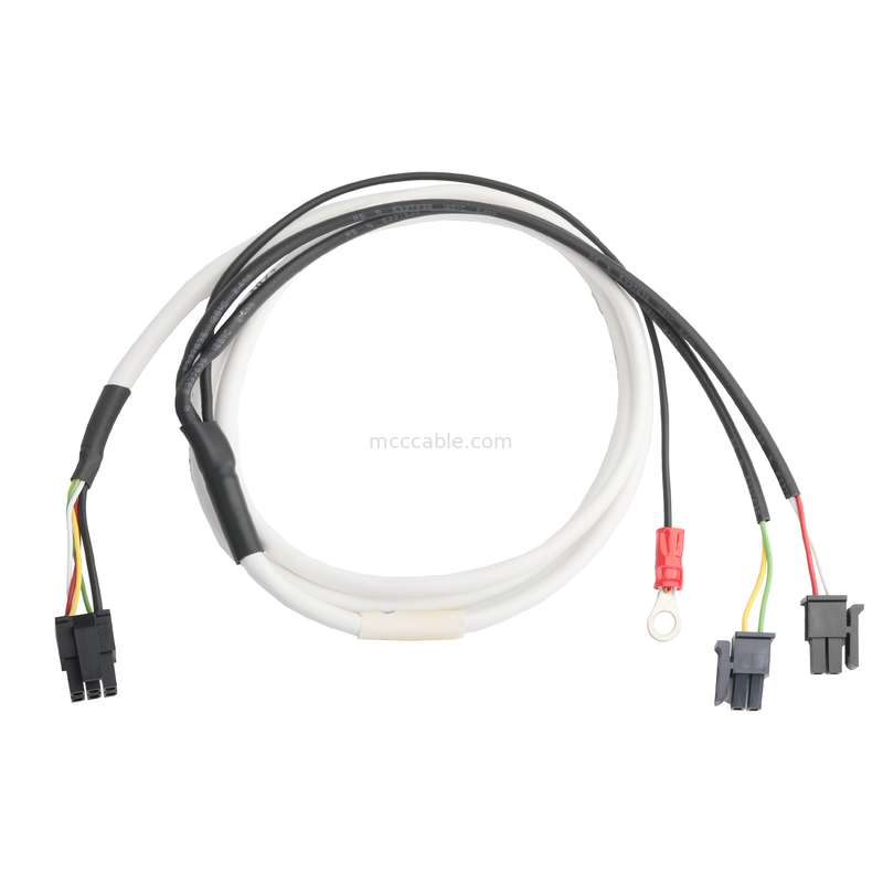LVDS КАБЛ HSG 43025-0600 Picth 3.0mm MX к HSG 43025-0200 и RV1.25-4 разъединитель OEM/ODM длина кабеля