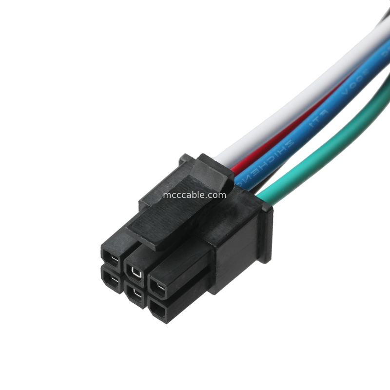 LHE 2147552062 MX3.0 6P до PJ-019 Кабель соединителя постоянного тока UL1007 20AWG