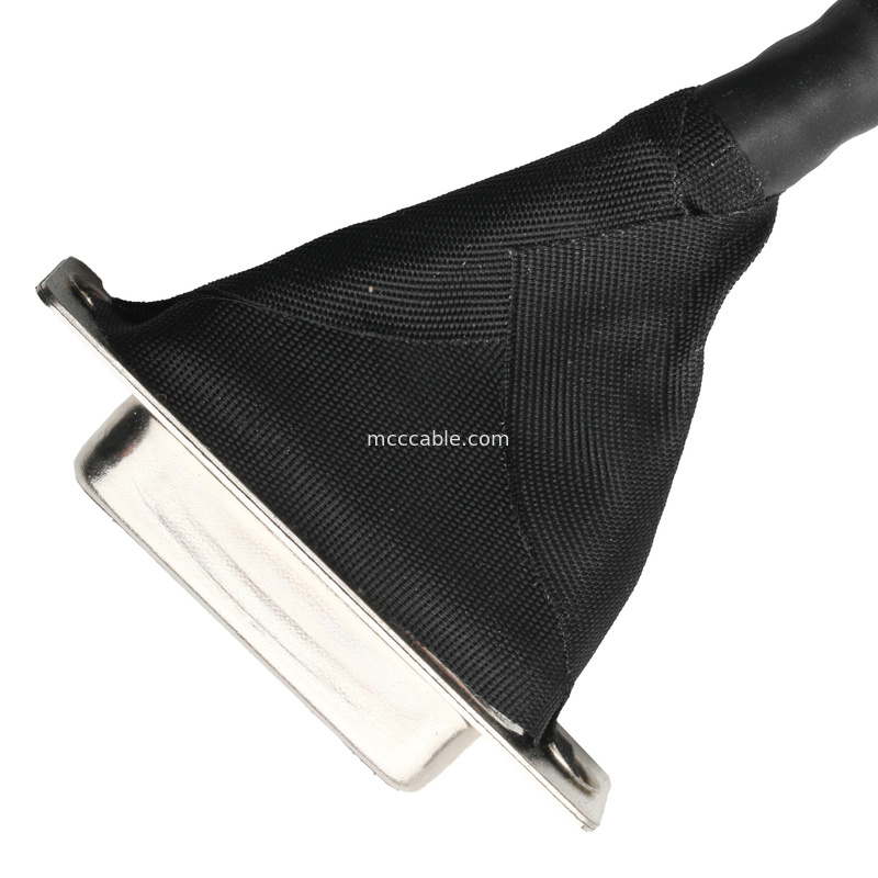 Кабельная сборка Lvds  DF13-40Pin Pitch 1,25 мм до HD-SUB 26P FEMALE SLODER UL 1007 20AWG Кабель OEM / ODM