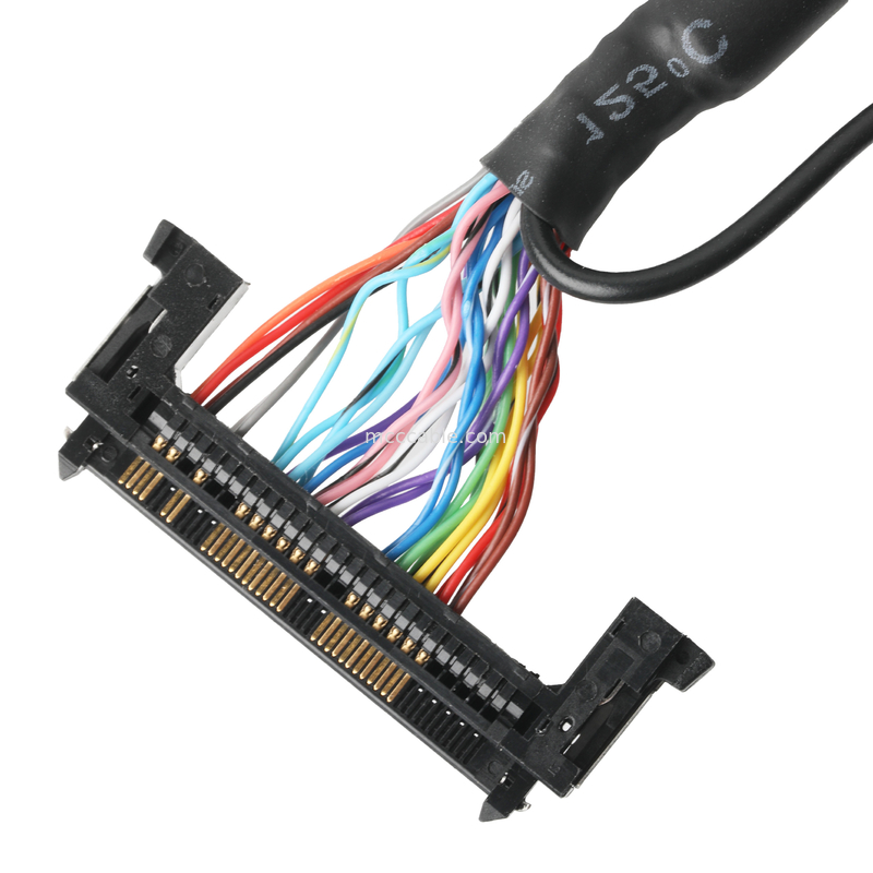 Lvds кабельная сборка JAE FI-RE51HL 51Pin к HD-SUB 26P мужской SLODER UL 1007 20AWG кабель OEM/ODM