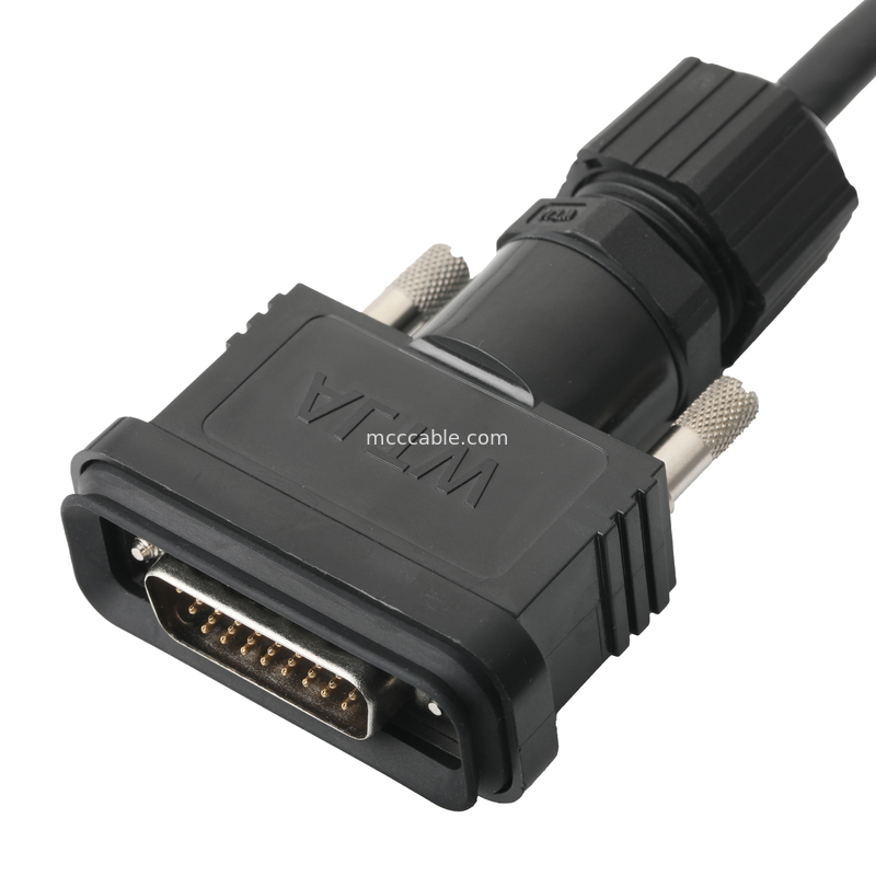 ROHS LVDS Кабельная сборка HDB-26BMMA-SL7001 Мужчина к HDB-26BFFA-SL7001 Женщина Длина настройка OEM / ODM