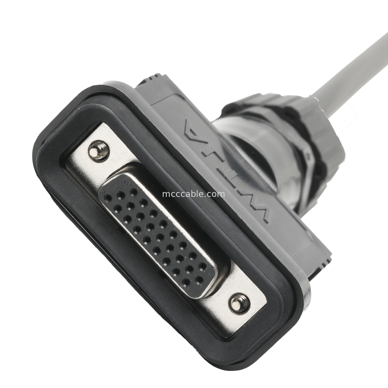 ROHS LVDS Кабельная сборка HDB-26BMMA-SL7001 Мужчина к HDB-26BFFA-SL7001 Женщина Длина настройка OEM / ODM