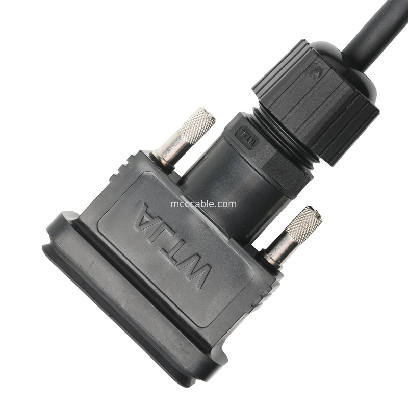 ROHS LVDS Кабельная сборка HDB-26BMMA-SL7001 Мужчина к HDB-26BFFA-SL7001 Женщина Длина настройка OEM / ODM