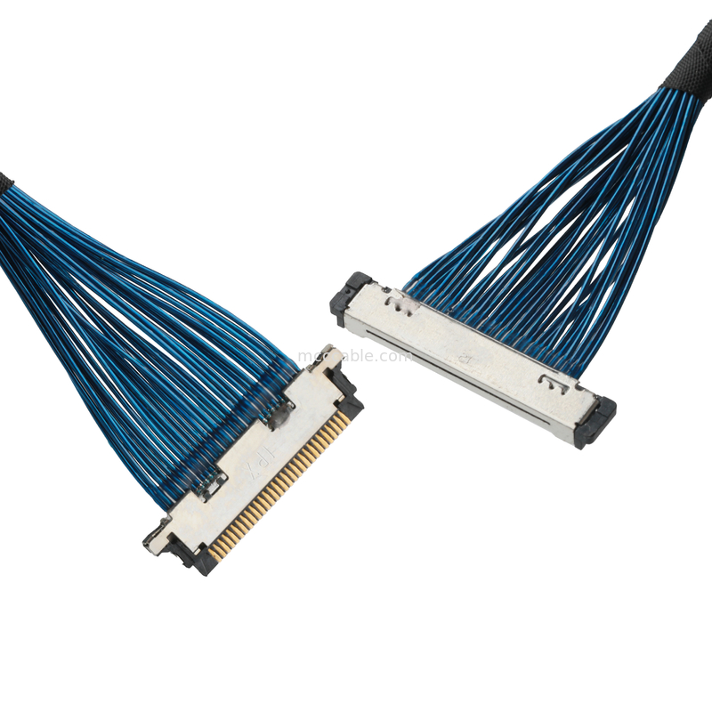 Микрокоаксиальный кабель 20380 -R30T-06 до 20345-30T-32R 0,4 мм коаксиальный кабель с конектором ROHS