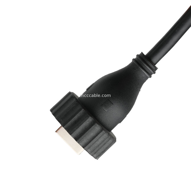 USB2.0 Type A Male Type M Водостойкий интерфейс к USB2.0 кабелю Промышленный кабель фиксированного подключения данных для транспортного средства