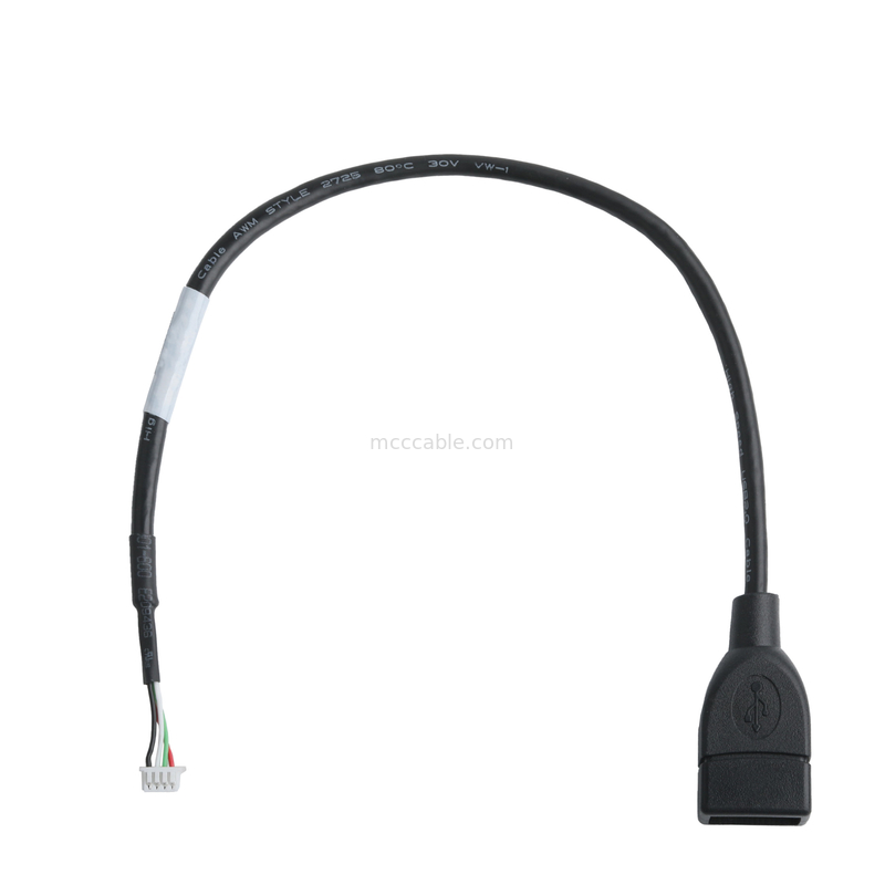 Комплект USB-кабеля для IC7 USB-A 2.0 приемник для Molex 51021-0400 RM 1.25 мм 4Pin внешний расширительный адаптер