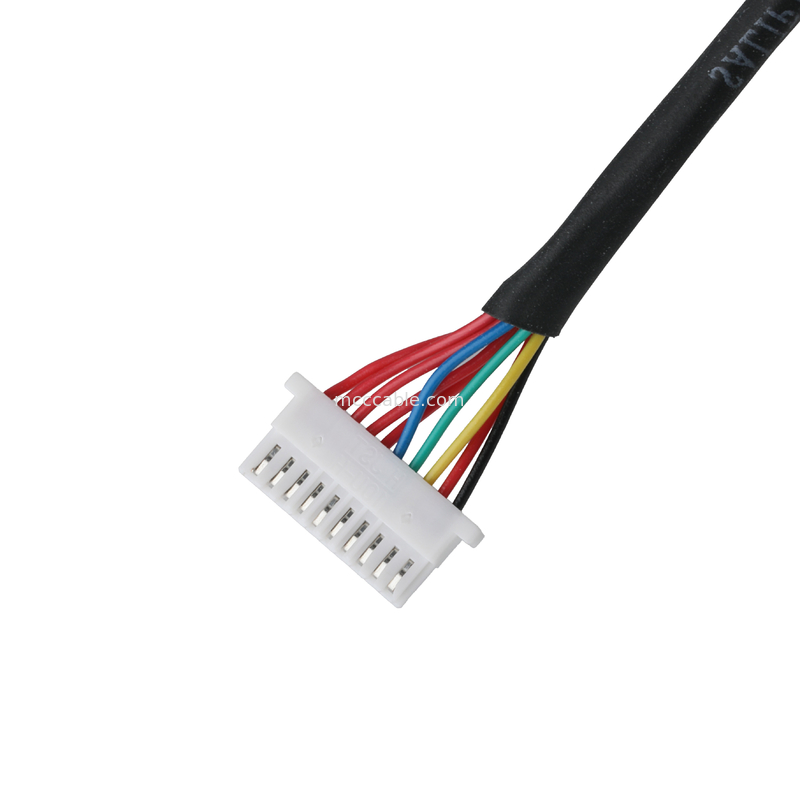 Кабель lvds 10P JST SHLP-10V-S-B к полуразорванным ремням на заказ Коаксиальные кабельные сборы Автомобильные проволочные ремни