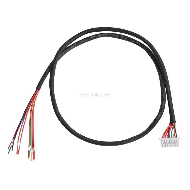 Кабель lvds 10P JST SHLP-10V-S-B к полуразорванным ремням на заказ Коаксиальные кабельные сборы Автомобильные проволочные ремни