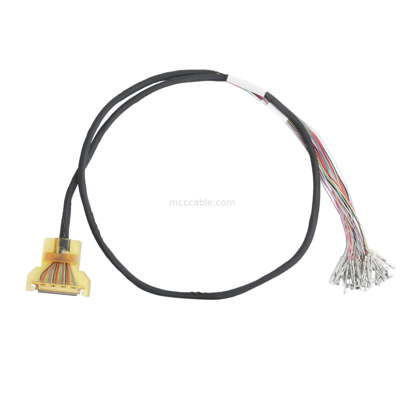 20453-230T-03 к терминалу 30P 40P 0,4 мм продольный проход 32AWG Lvds кабельное собрание