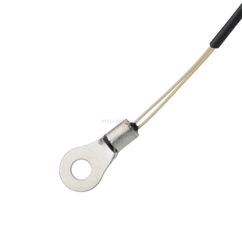 M8 Термисторы NTC 10K Ом 1% Датчик на контакт 2P Лицо UP UL10064 32# AWG кабель OEM / ODM
