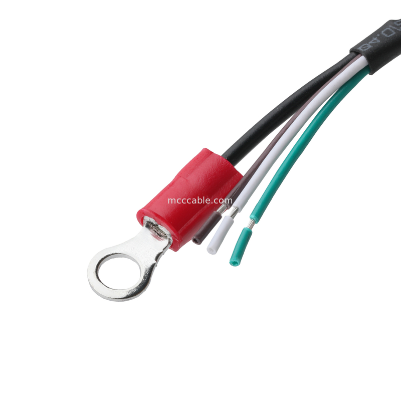 HSG 43645-0400 MX3.0-4P к полуопущенной проволоке и кольцевому заземляющему ошейнику LVDS кабельной сборки OEM/ODM