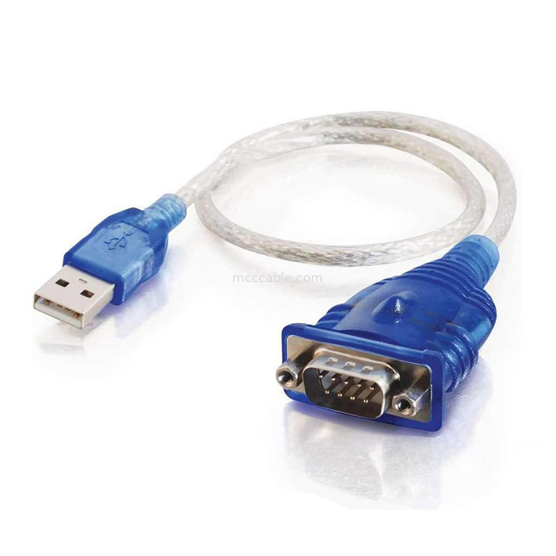 PL2303GT USB к серийному кабелю USB-A к DB-9P интерфейс разъема, серийный протокол RS232-340, поддерживает пользовательскую длину кабеля