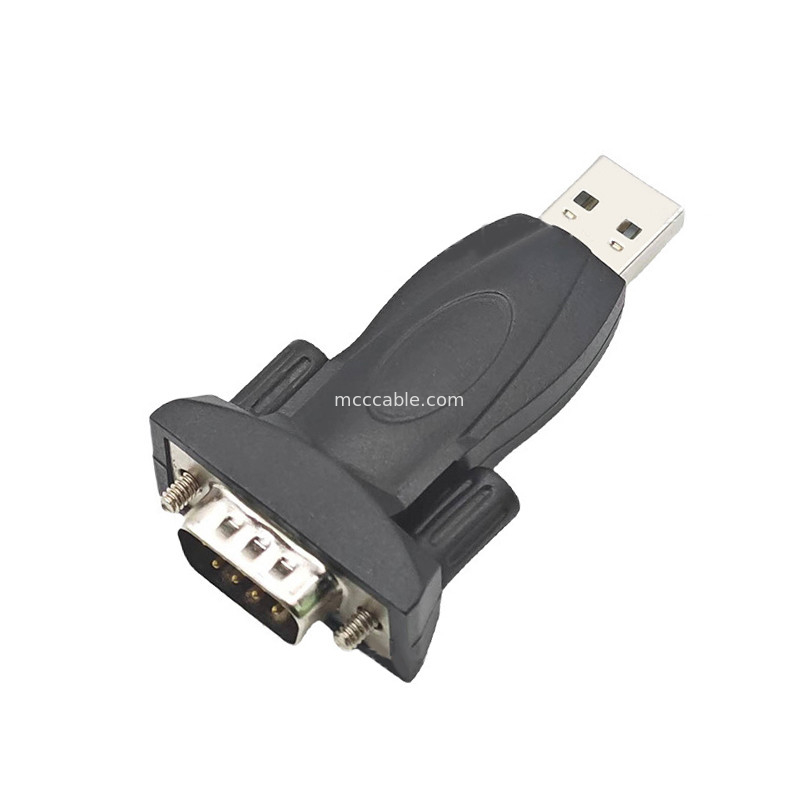 Промышленные разъемы USB RS232 Серийный кабель DB-9Pin Мужской USB Серийный кабель Поддерживает PL2303\CH340 Протокольный адаптер