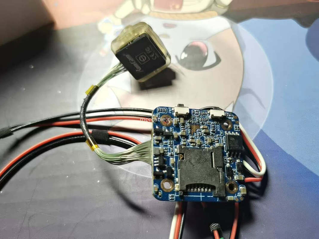 45 PIN DF36-45S-0.4V Сборка микро LVDS кабеля свободная от свинца и галогена