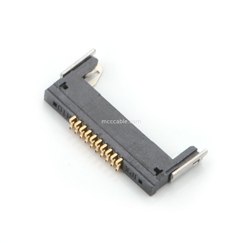 20345-010T-32R 20347-310T-12R 0,5 мм откидка, микрокоаксиальный соединитель типа горизонтального спаривания