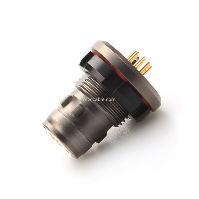 Промышленный водонепроницаемый соединитель R серии 16P мужского и женского пола для военных, уровень защиты достигает IP6K8