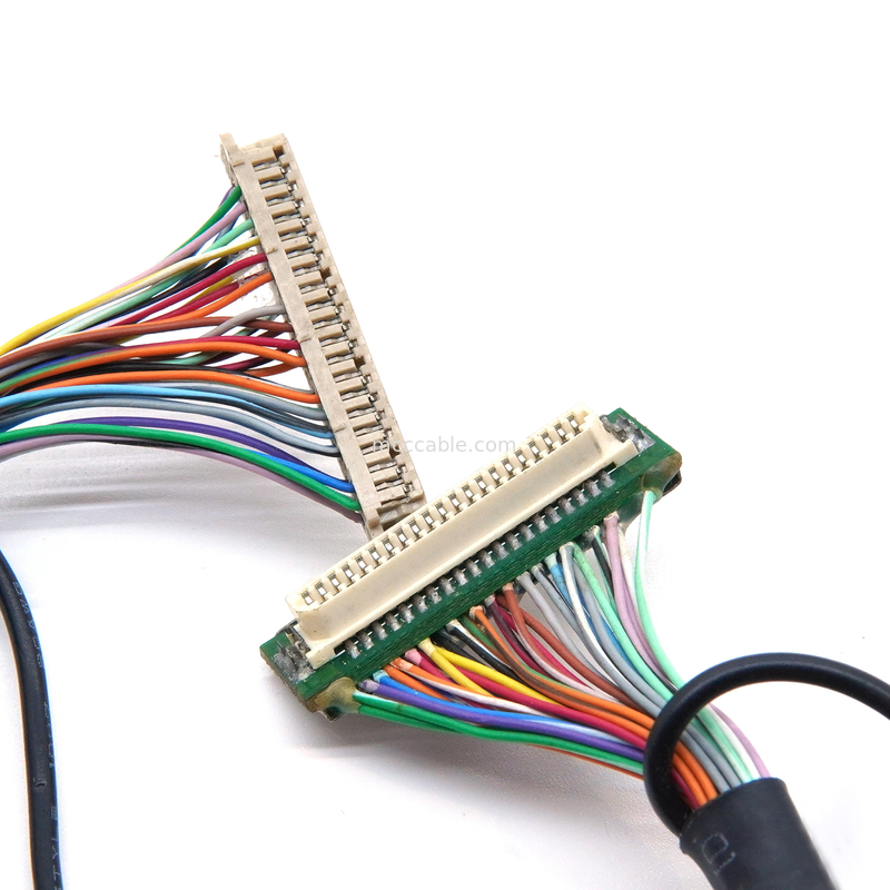 DF9 41P Промышленный медицинский проволочный шнур  DF9 41 Пиновый дисплейный кабель женский горячий пресс Flat Connect